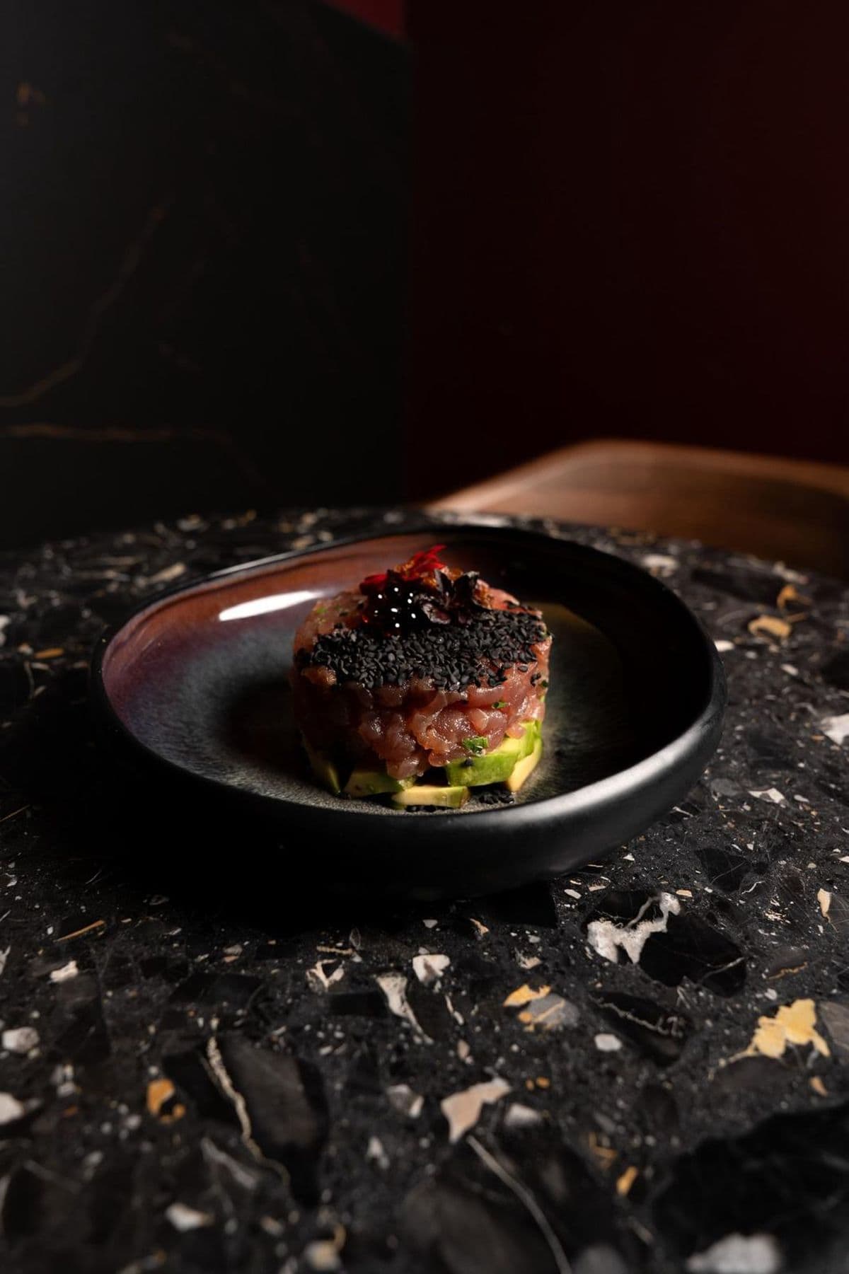 Plat signature UMAÏ et son dressage soigné